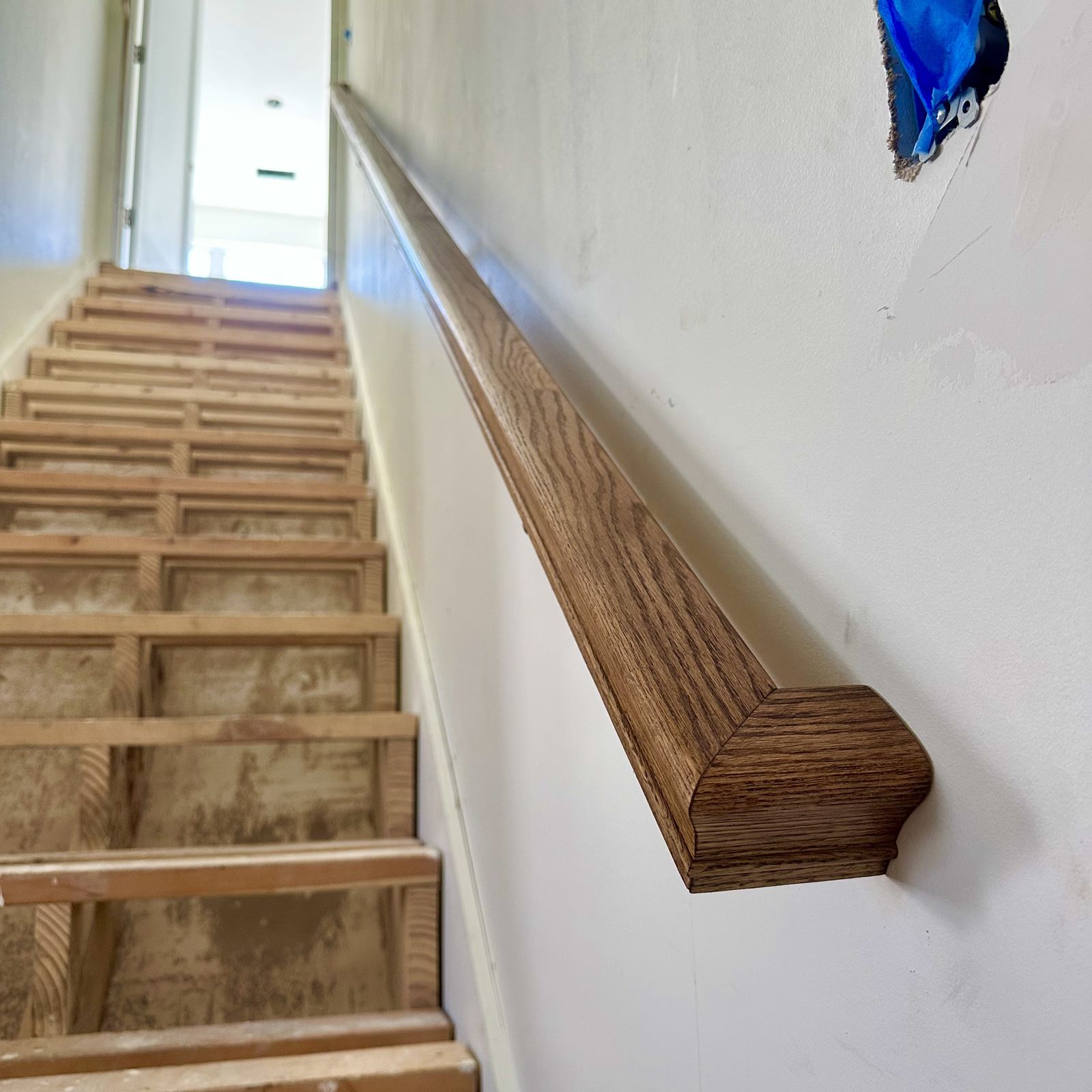 Custom stair handrail