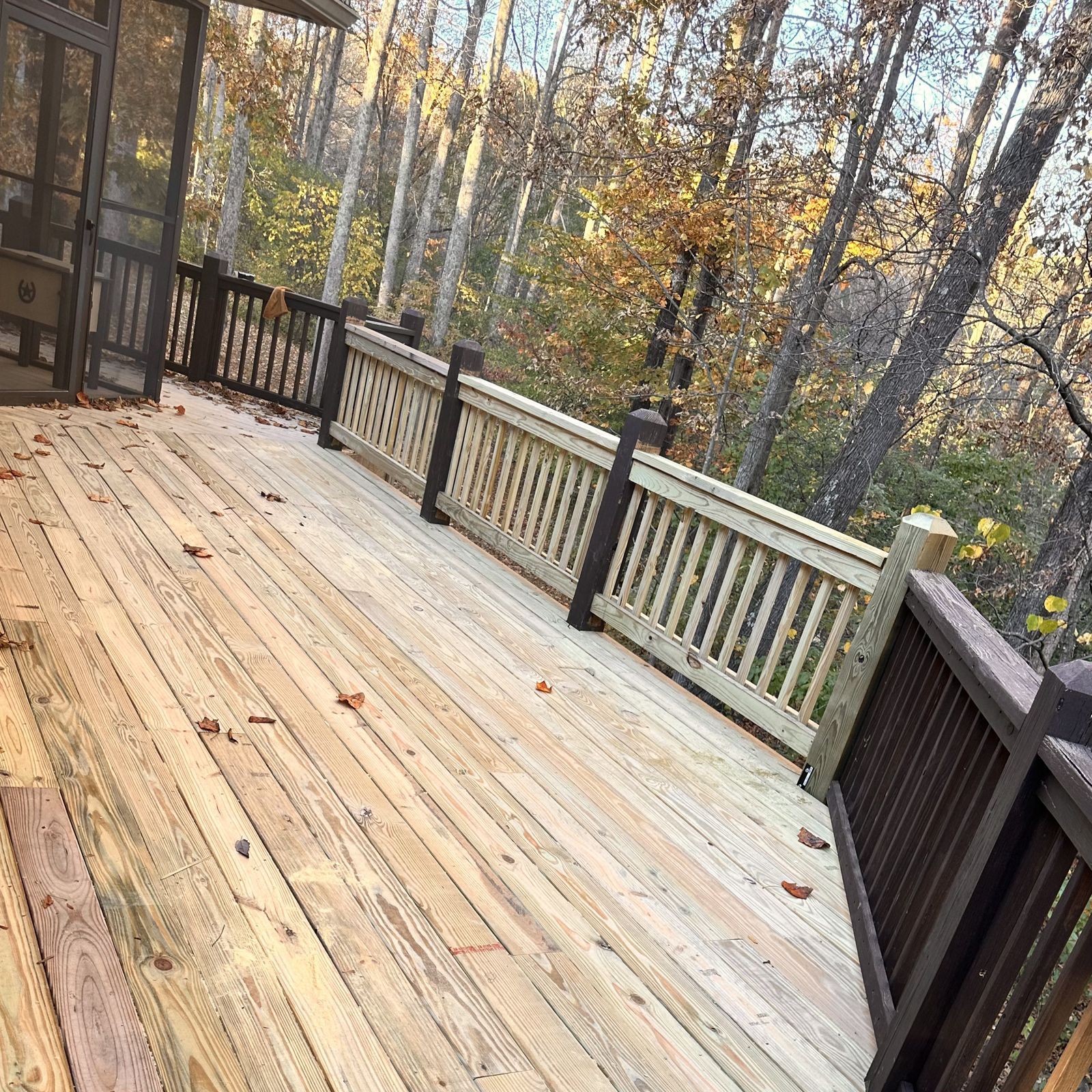 Custom stair handrail detail
